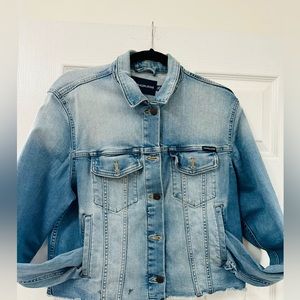 Distressed Jean Jacket